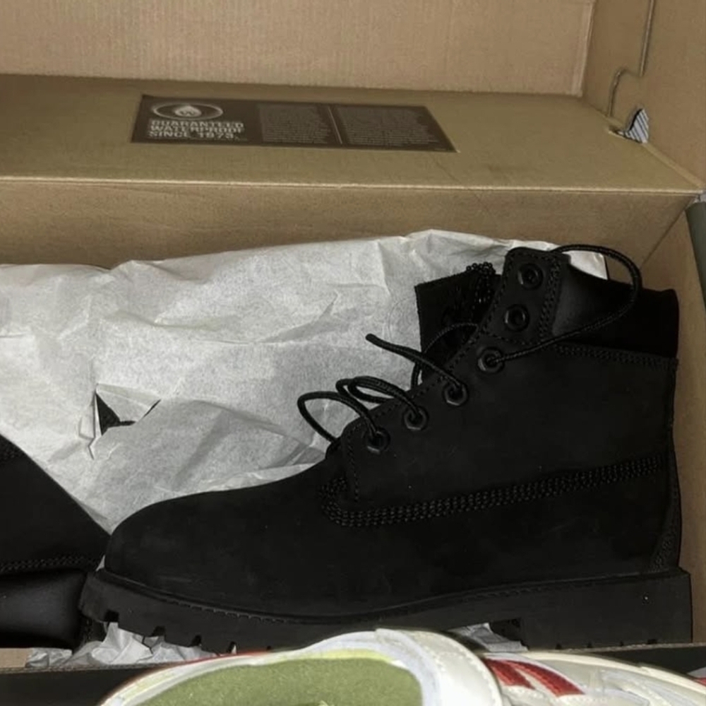 Timberland Women's Black Combat Boots